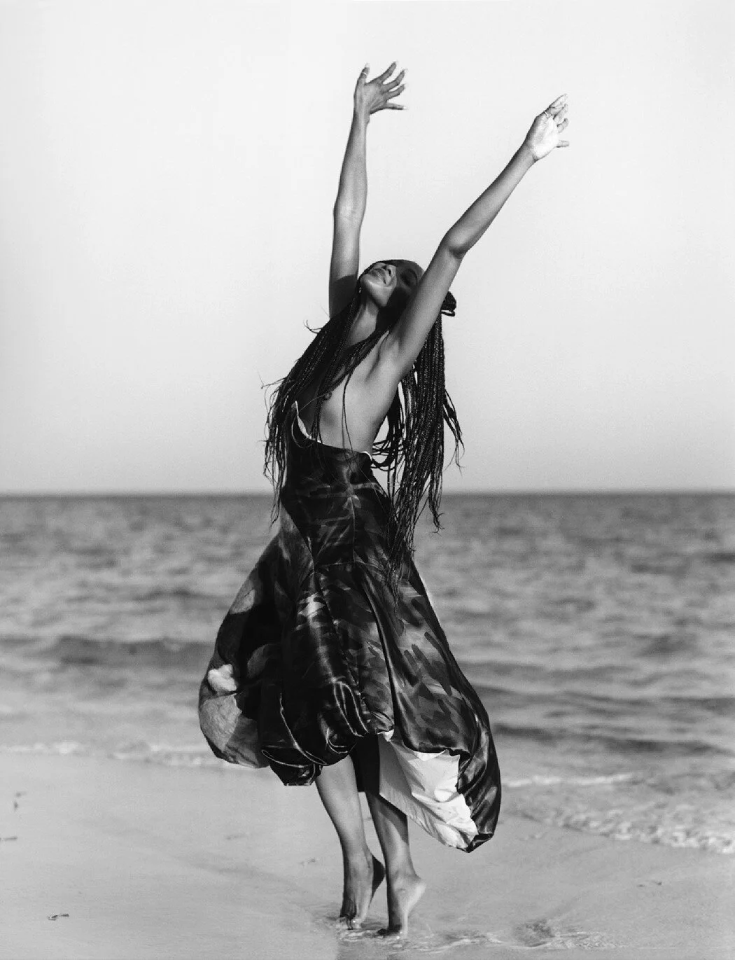 Naomi Campbell in Kenya | Luis Alberto Rodriguez i-D Magazine